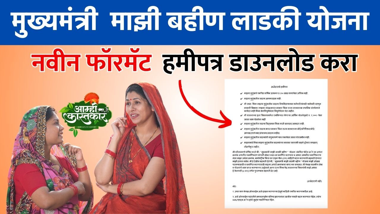 ladki bahin yojana hamipatra download